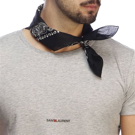 saint laurent scarf mens